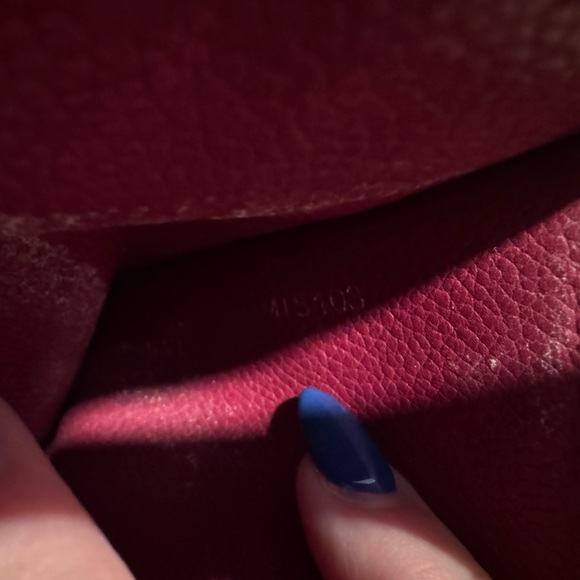 Authentic Louis Vuitton Pallas Pouchette leather clutch bag - Picture 11 of 11